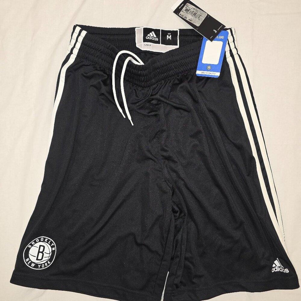 Brooklyn Nets Adidas Men's Shorts Size Medium- New W/ Tags!